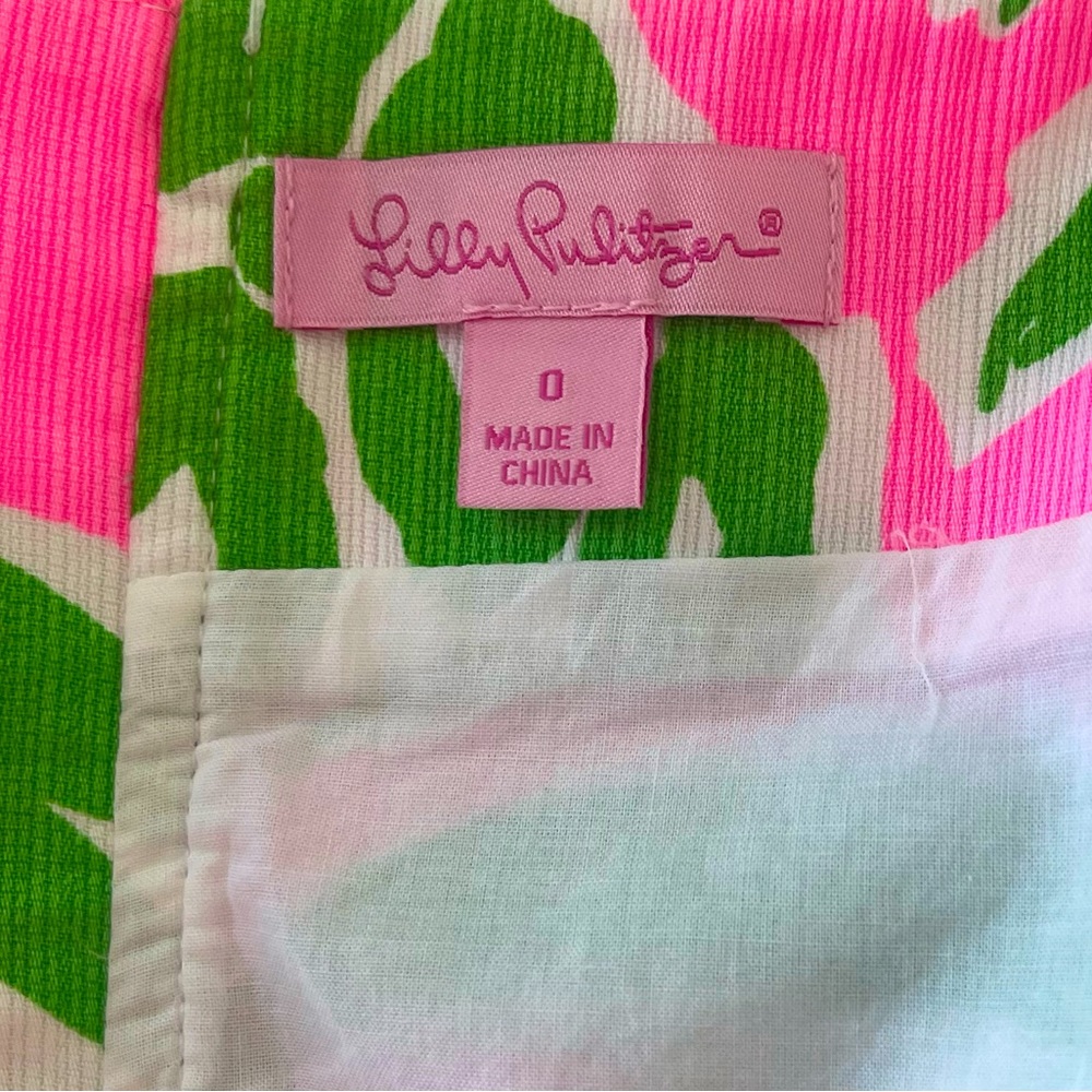 Lilly Pulitzer Pink Pout Flemenco Mini Skirt - Picture 4 of 5